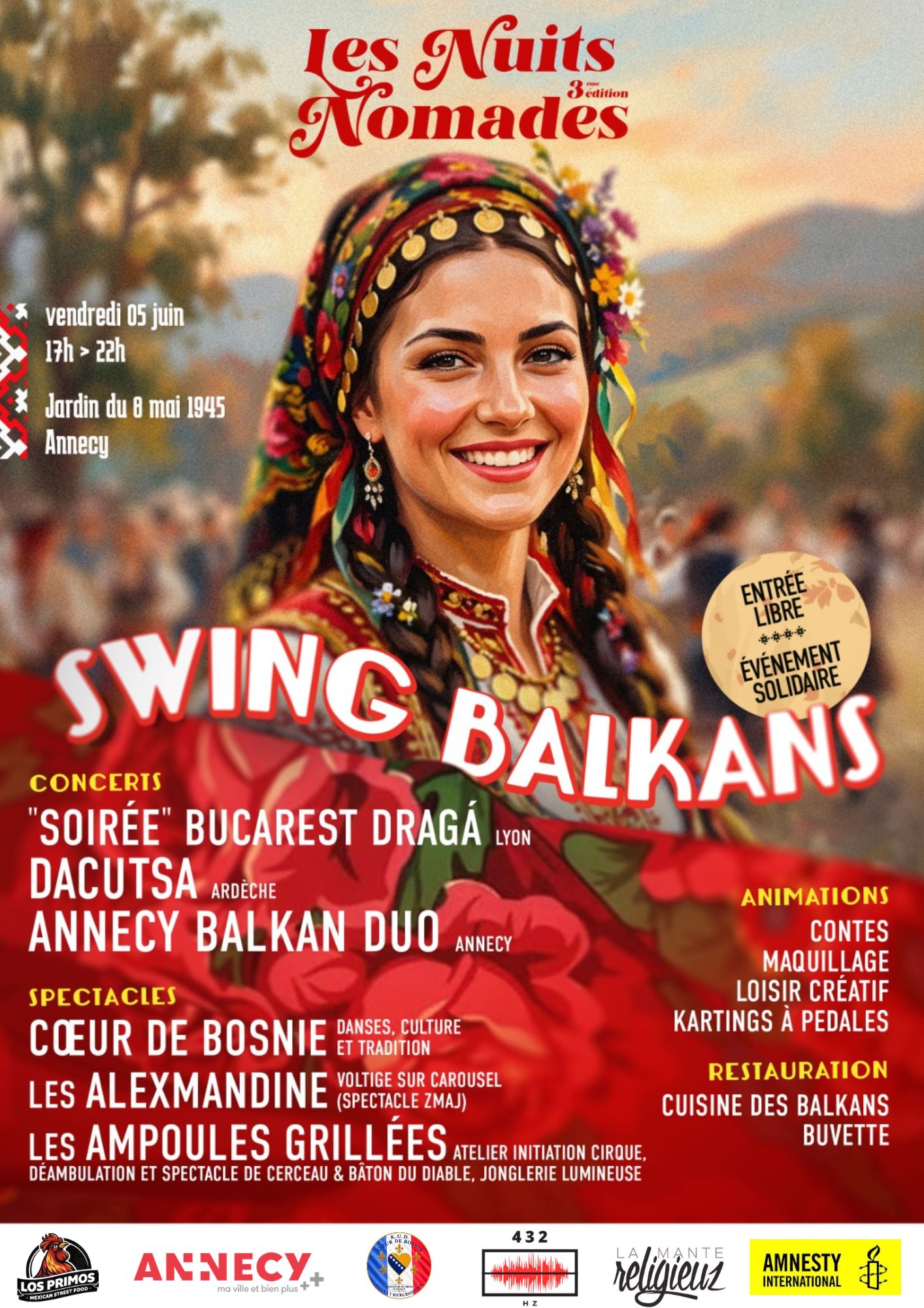 Affiche Swing Balkans